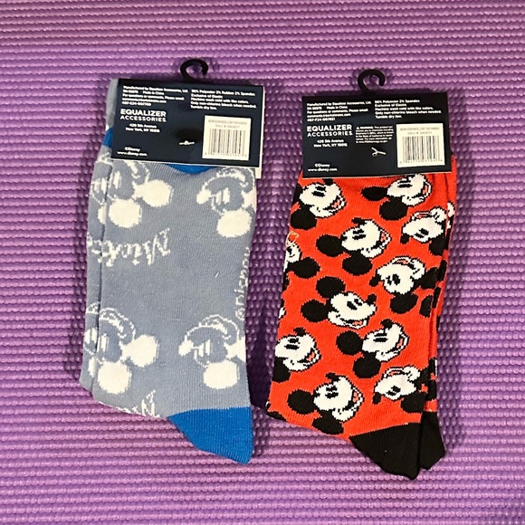 NWT Disney Brand Mickey Mouse Sock Bundle - Picture 2 of 3